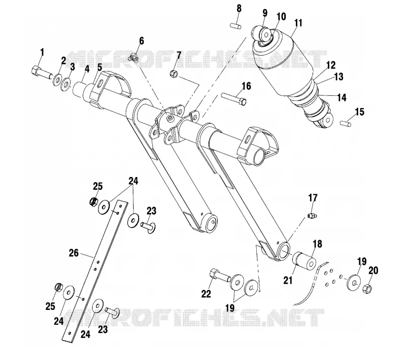 BRAS DE SUSPENSION AVANT (EDGE)