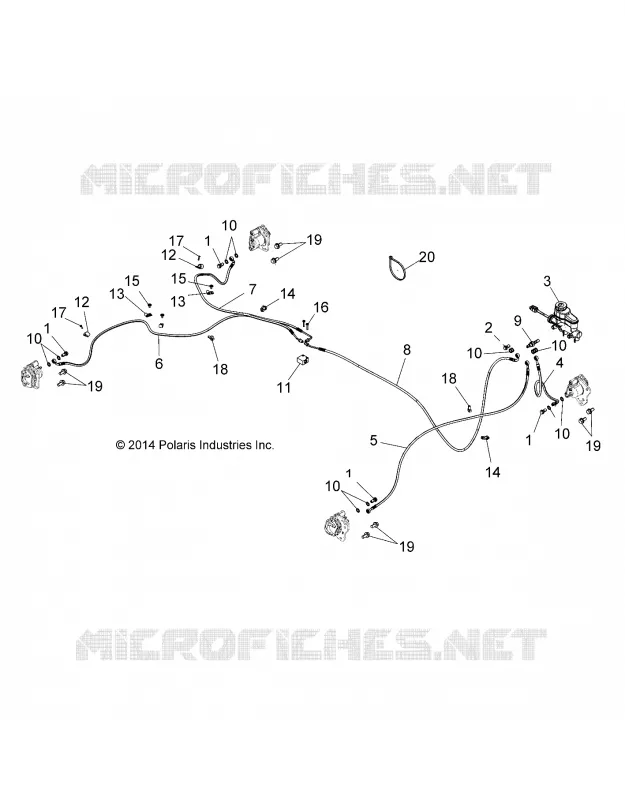 BRAKES, BRAKE LINES AND MAITRE CYLINDRE