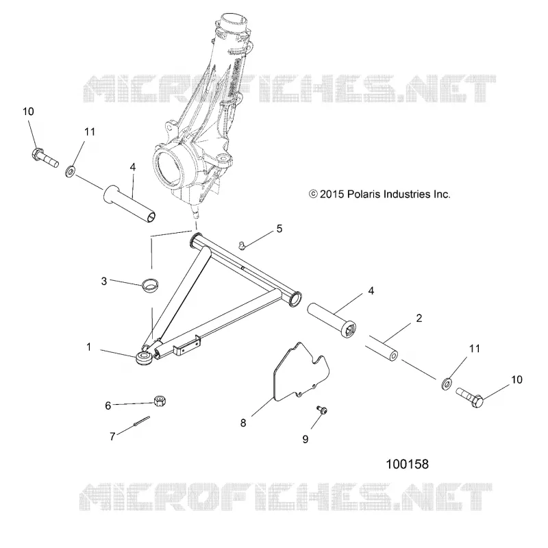 SUSPENSION, A-ARM AND SUPPORT MOUNTING