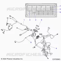 ELECTRICITE, WIRE HARNESS, CHASSIS
