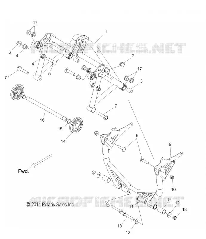 CHASSIS ARRIERE
