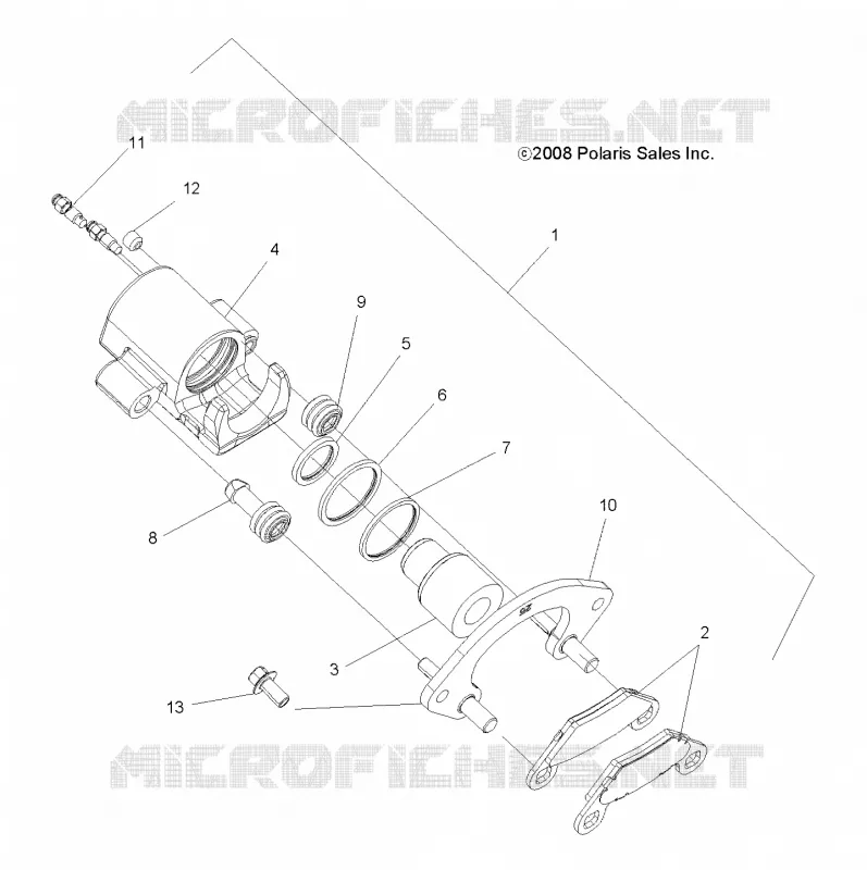 FREIN ARRIERE CALIPER