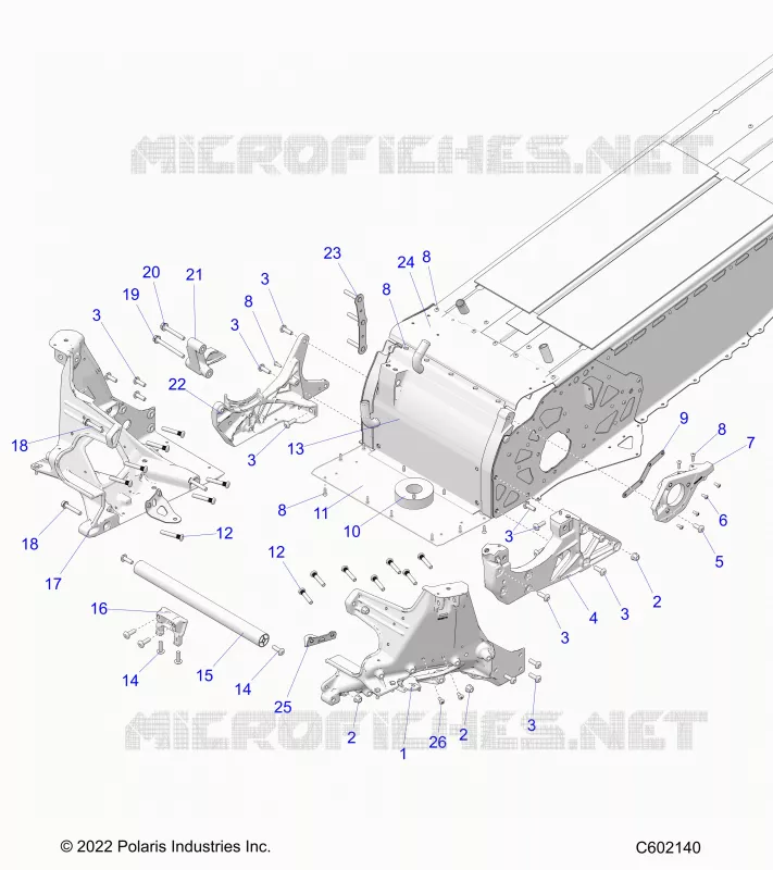 CHASSIS, BULKHEAD ASM.