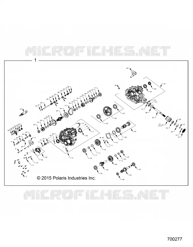 DRIVE TRAIN, PONT PRINCIPAL INTERNALS