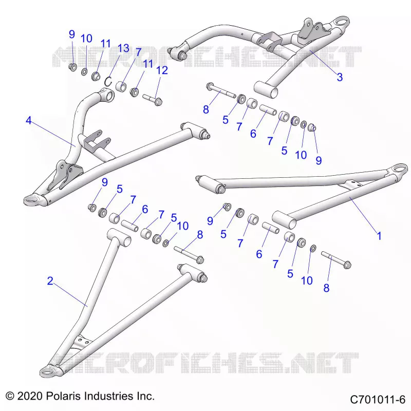 SUSPENSION AVANT CONTROL ARMS