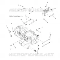 DRIVE TRAIN, MAIN SUPPORT PONT