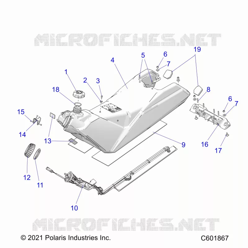 SYSTÃˆME D'ALIMENTATION, FUEL TANK ASM.
