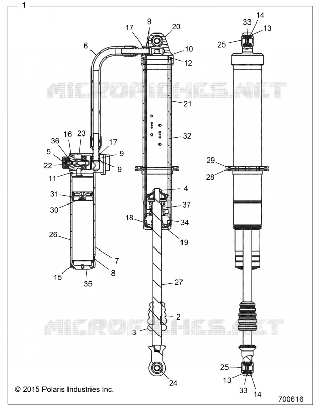 SUSPENSION ARRIERE AMORTISSEUR