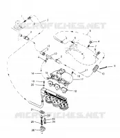 SYSTÈME DE REFROIDISSEMENT  SL 650 B954058 (4930483048B007)