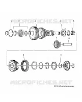 SYSTÈME DE TRANSMISSION, TRANSMISSION, REVERSE GEAR