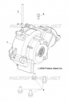 SYSTÃˆME DE TRANSMISSION, FRONT GEARCASE MOUNTING