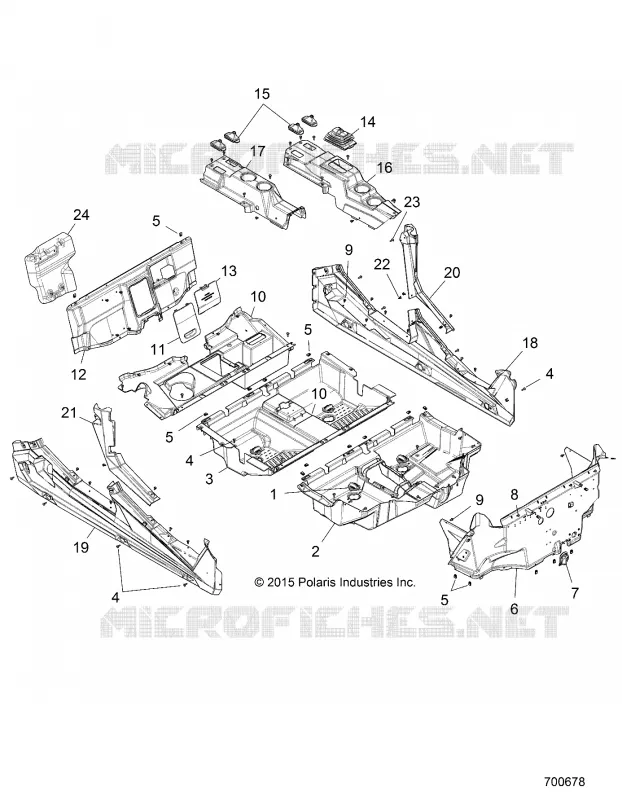 PLANCHER AND ROCKER PANELS