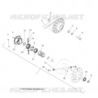 SYSTEME DE TRANSMISSION, EBS SECONDARY CLUTCH