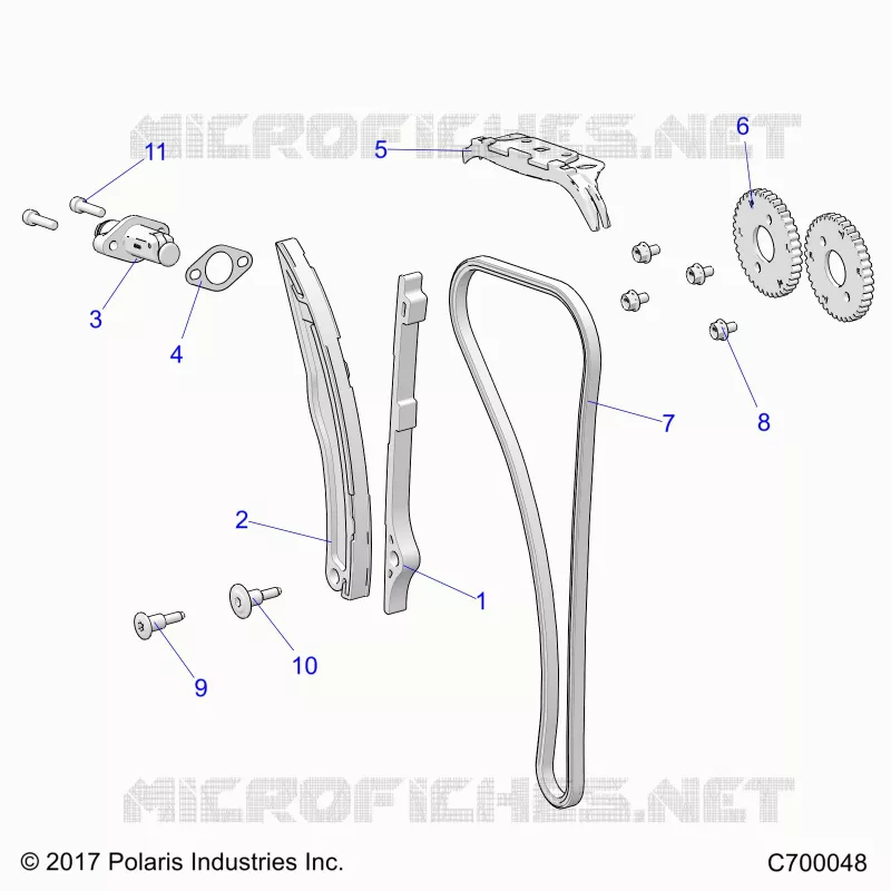 CHAINE DE DISTRIBUTION AND TENSIONER