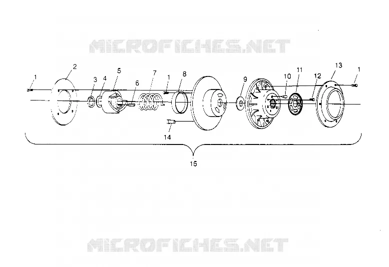EMBRAYAGE DE TRANSMISSION ASSEMBLY  RXL 0956768 (4930783078C002)