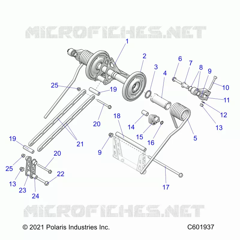 SUSPENSION, BRAS DE SUSPENSION ARRIERE