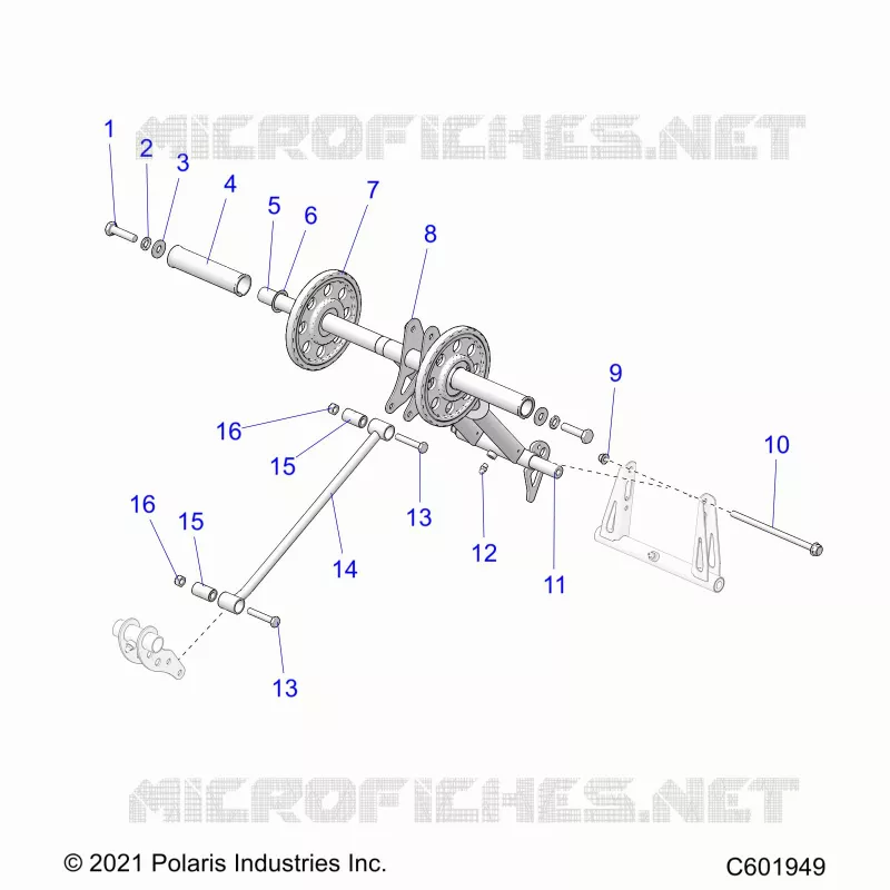 SUSPENSION, BRAS DE SUSPENSION ARRIERE