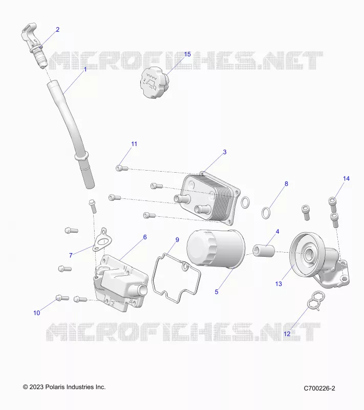 ENGINE, JAUGE ET FILTRE A HUILE