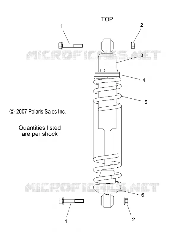 SUSPENSION, AMORTISSEUR IFS