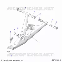 SUSPENSION AVANT CONTROL ARMS LOWER