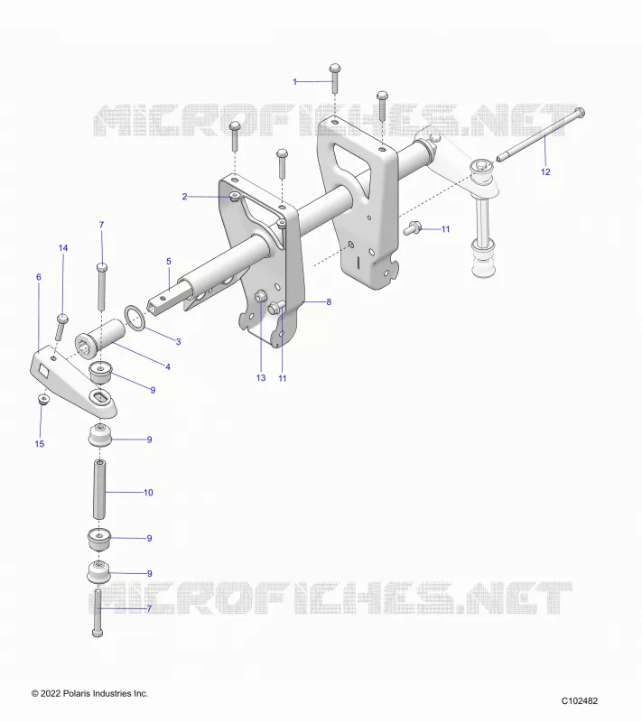 SUSPENSION, BARRE DE TORSION
