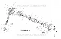 SYSTÈME DE TRANSMISSION, FRONT PONT INTERNALS (BUILT 9/28/10 AND AFTER)