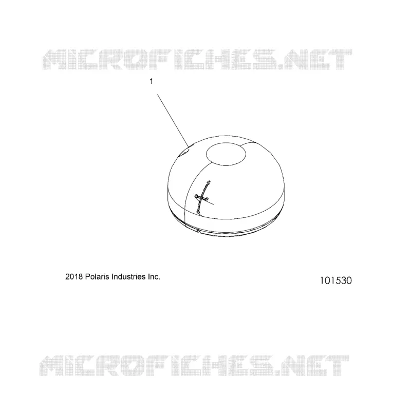 BODY, POMPE A CARBURANT COVER