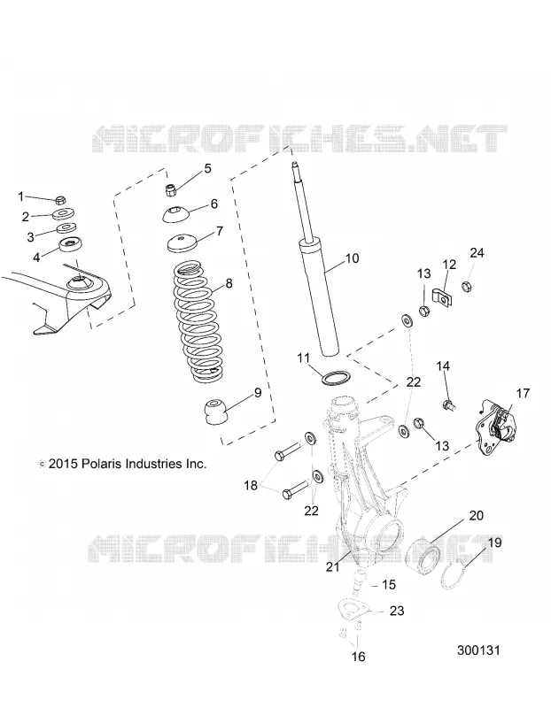 SUSPENSION AVANT STRUT
