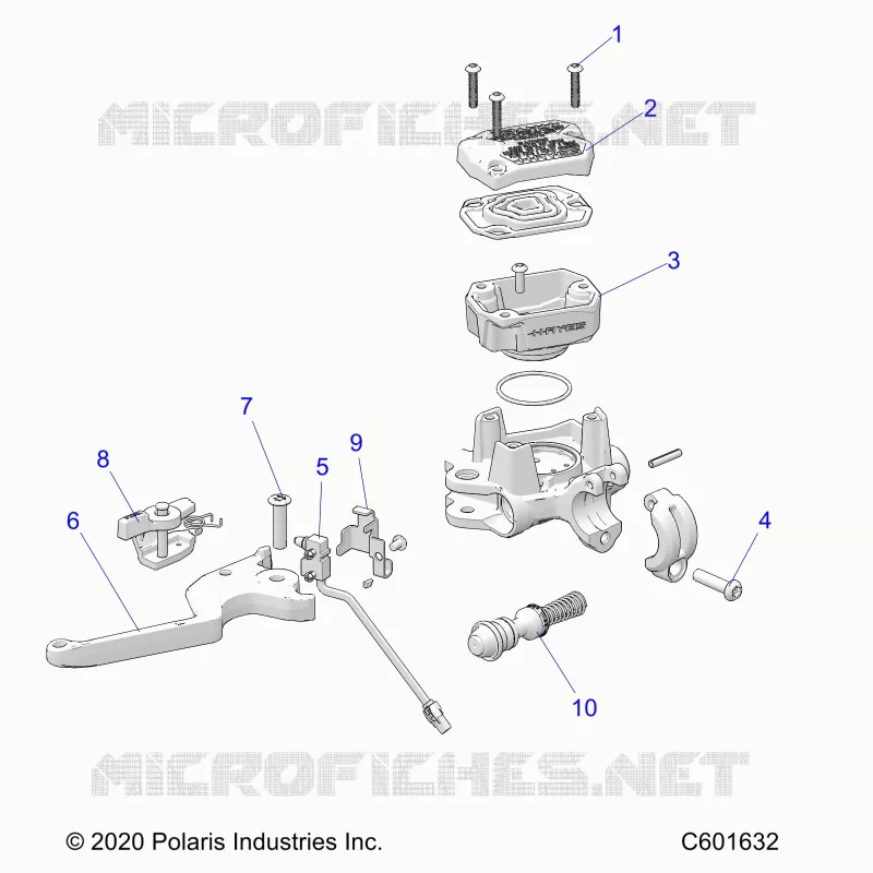 BRAKES, MAITRE CYLINDRE ASM.