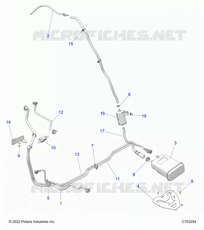 SYSTÃˆME D'ALIMENTATION, FUEL LINES, EVAP