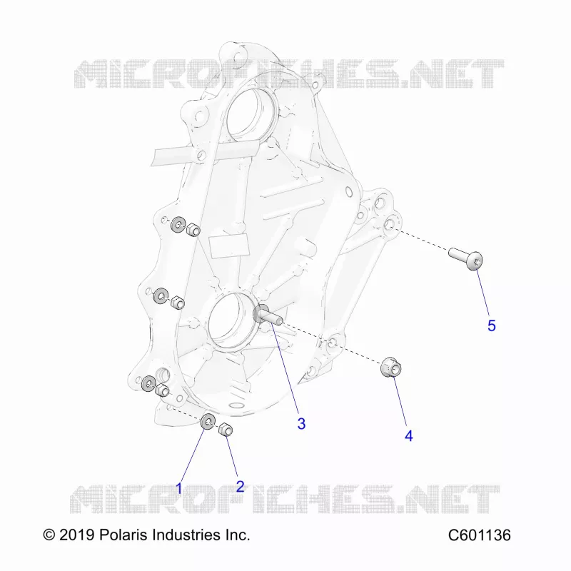SYSTÃˆME DE TRANSMISSION, CHAINCASE MOUNTING