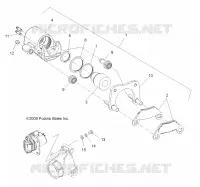 FREINS, MID CALIPERS