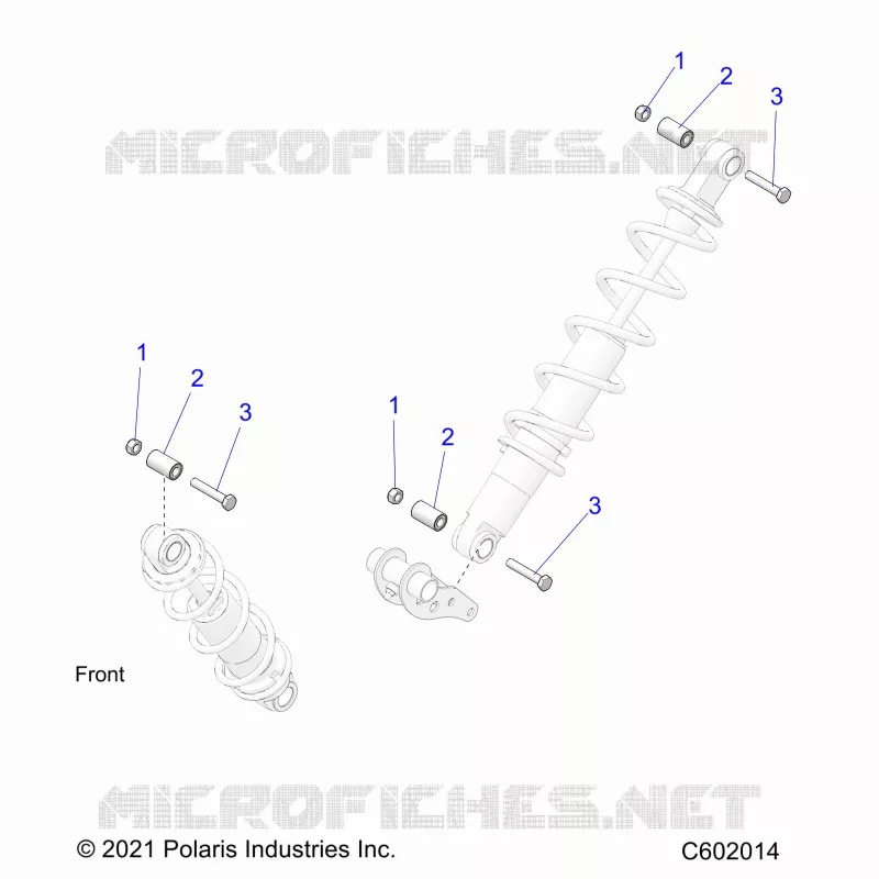 SUSPENSION, SUPPORT AMORTISSEUR , REAR SUSP.