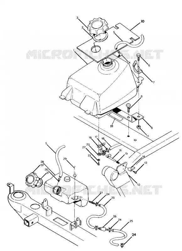 RESERVOIR A CARBURANT Trail Blazer / W927221 (4922852285009A)