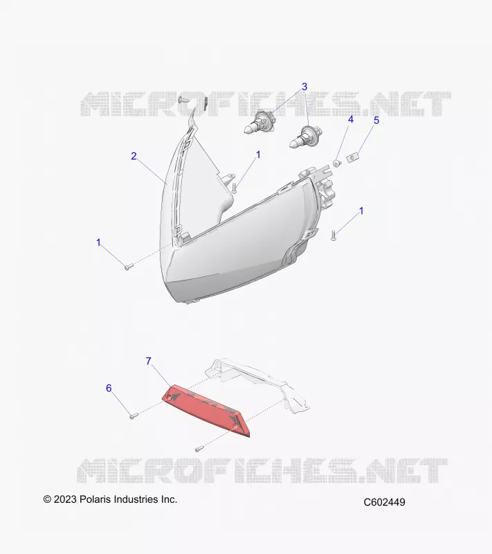 ELECTRICITE, HEADLIGHT AND TAILLIGHT