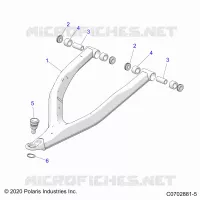 SUSPENSION AVANT CONTROL ARM UPPER