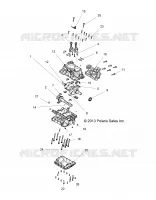 CARTERS MOTEUR AND CRANKSHAFT