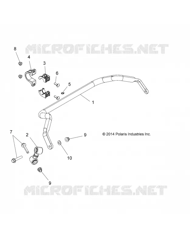 SUSPENSION, BARRE STABILISATRICE ARRIERE