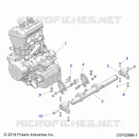 MOTEUR, MOUNTING & LONG BLOCK