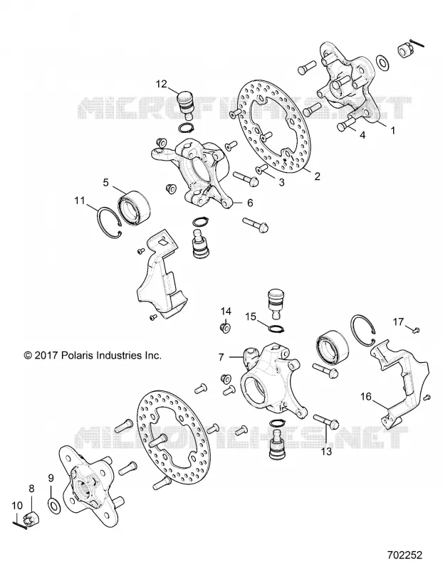 SUSPENSION AVANT HUB