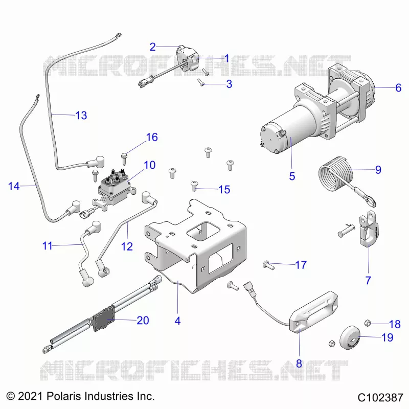 CHASSIS, TREUIL
