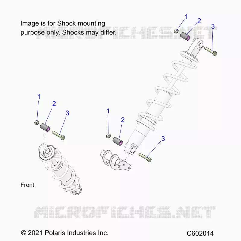 SUSPENSION, SUPPORT AMORTISSEUR , REAR SUSP.
