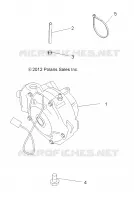 DRIVE TRAIN, FRONT SUPPORT PONT