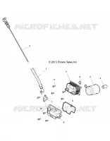 MOTEUR, JAUGE A HUILE AND FILTRE A HUILE