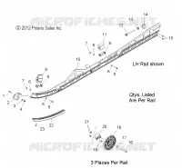 SUSPENSION, FIXATION RAIL