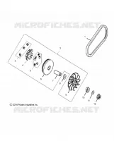 SYSTÈME DE TRANSMISSION, PRIMARY CLUTCH