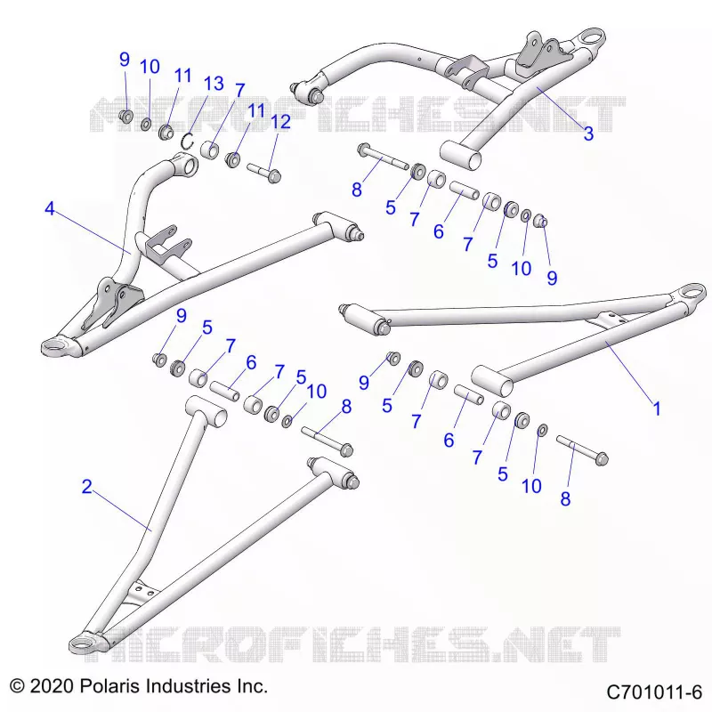 SUSPENSION AVANT CONTROL ARMS