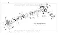 SYSTEME DE TRANSMISSION, FRONT GEARCASE INTERNALS
