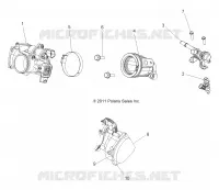 ENGINE, CORPS DE PAPILON AND FUEL RAIL