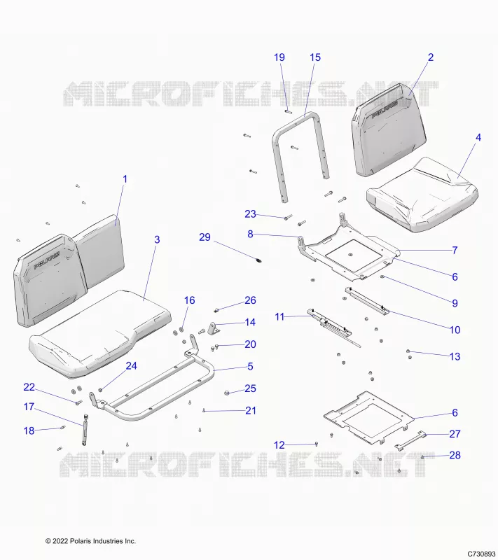 SIEGE ASM. AND SLIDER